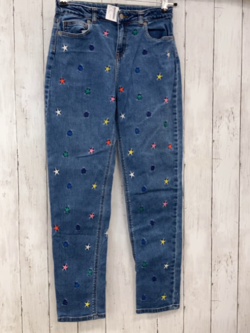 Boden  Hose  Gr. 164  blau Jeans bunte Sterne 
