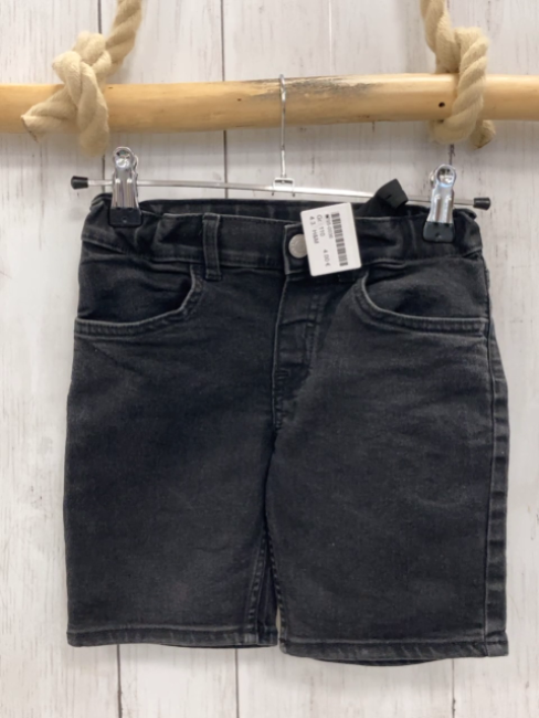 H&M Shorts  Gr. 110  schwarz Jeans Bund verstellbar 