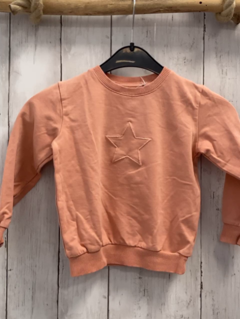 Bellybutton  Pullover  Gr. 92  lachs Stern 