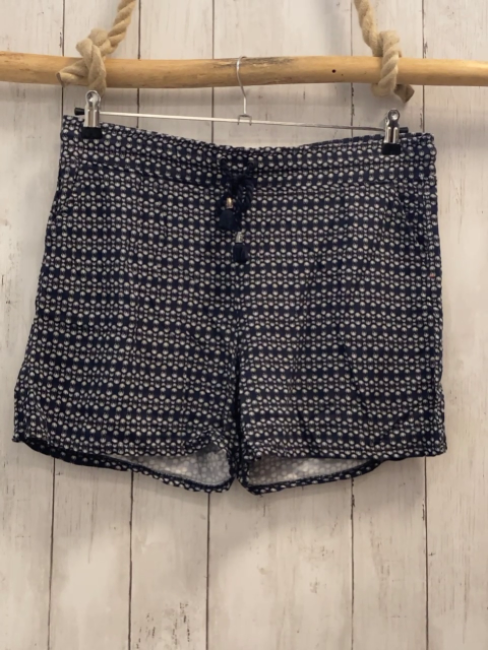 Street One  Shorts  Gr. 40  dunkelblau weiße Muscheln 