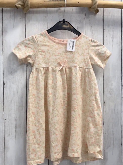 Seasons  Kleid  Gr. 98  creme Blumen 