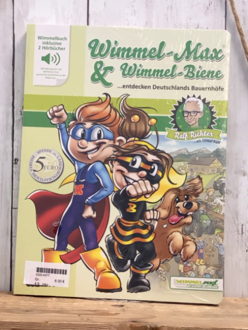 neu Pappbuch Wimmel-Max & Wimmel-Biene