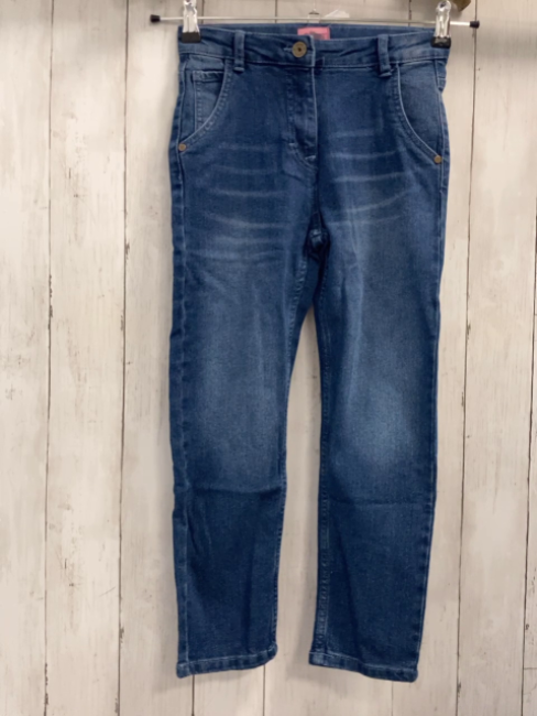 neu  Hose  Gr. 134  blau Jeans Bund verstellbar