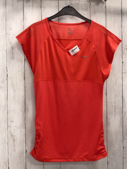 Reebok  Sportshirt Gr. S  rot Ärmel mit Lochmuster 