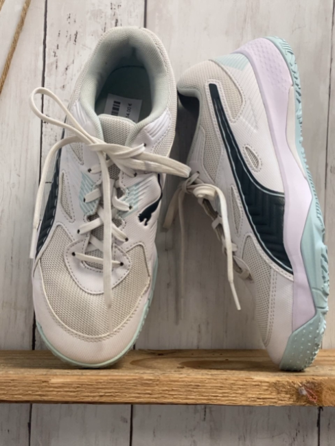 Puma Schuhe Gr. 37,5  weiß mint grau