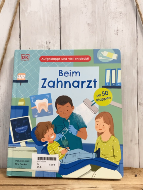   Pappbuch Beim Zahnarzt 