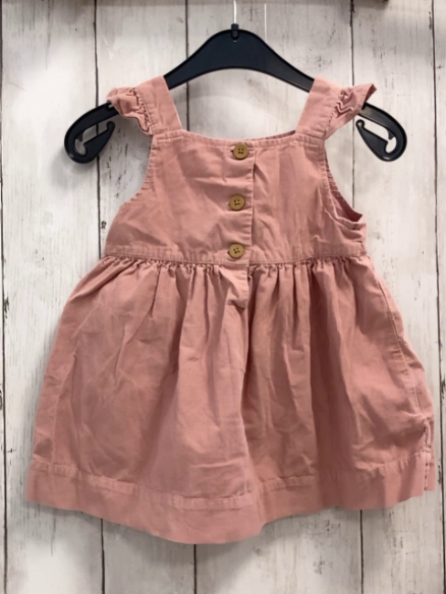GAP  Kleid  Gr. 86  rosa Feinkord Rüschen 