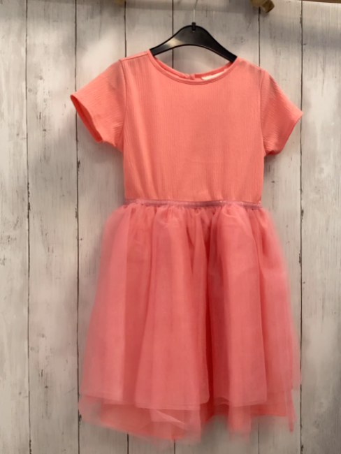 H&M Kleid Gr. 122  pink Tüllrock mit Glitzer