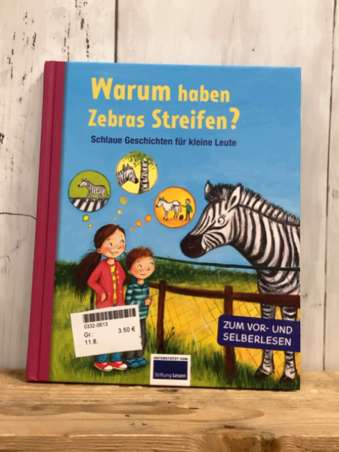   Buch Warum haben Zebras Streifen?