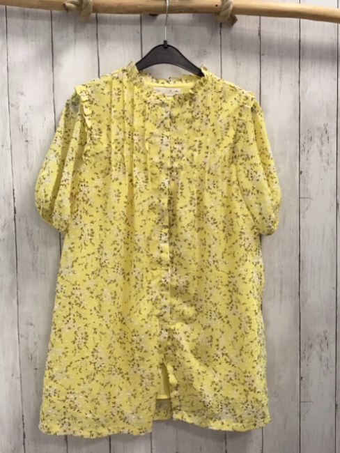 Zara  Kleid  Gr. 140  gelb Blumen 