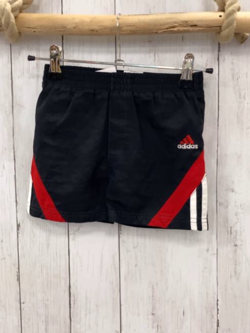 Adidas Sportshorts Gr. 86  schwarz rot 