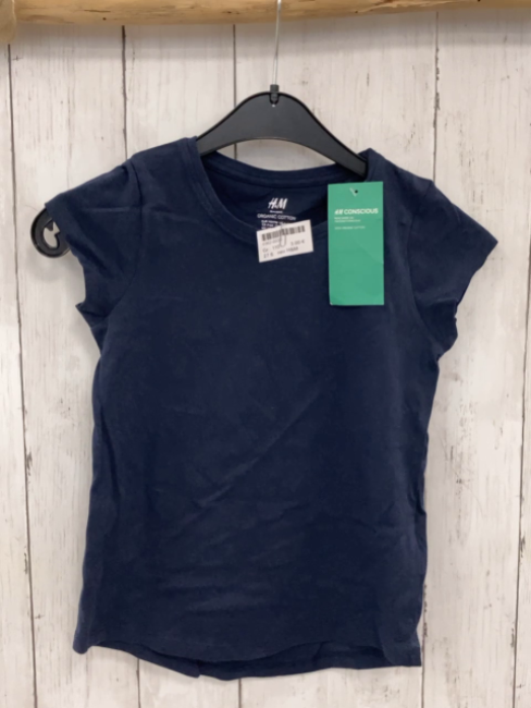 neu H&M  T-Shirt  Gr. 110  blau 