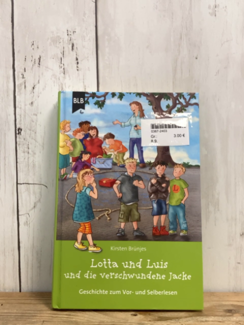   Buch Lotta und Luis und die verschwundene Jacke 