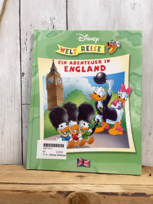 Disney Weltreise  Buch Ein Abenteuer in England 