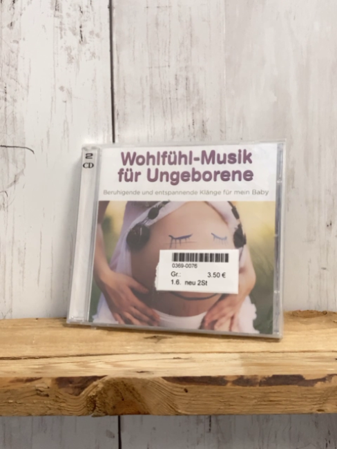 neu 2 CDs Wohlfühl-Musik für Ungeborene 