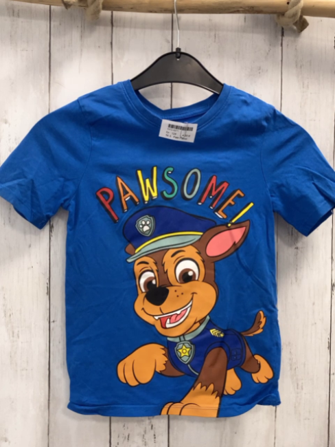 Paw Patrol  T-Shirt  Gr. 128  blau Chase 
