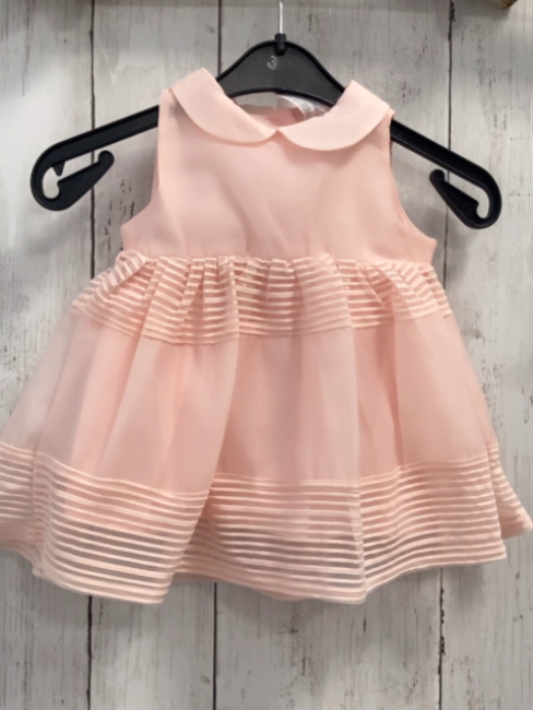   Kleid  Gr. 62  rosa mit Streifen 