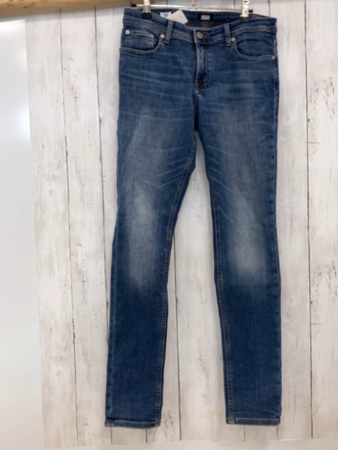 Jack & Jones  Hose  Gr. 176  blau Jeans Bund verstellbar 