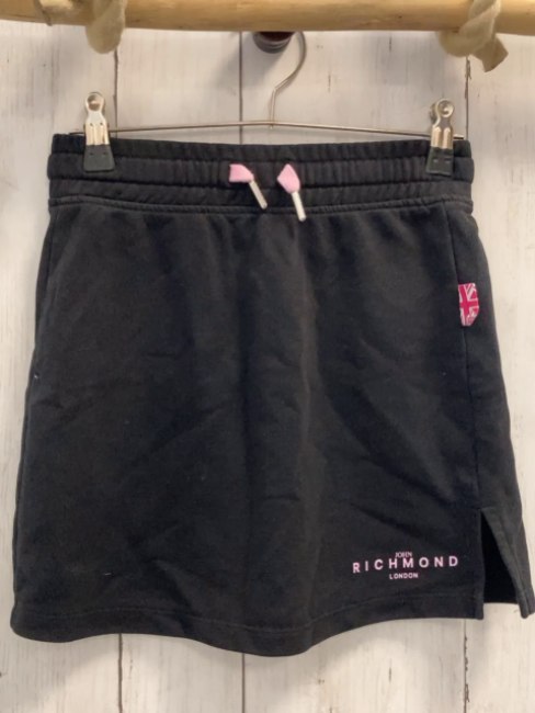 John Richmond Rock Gr. 134  schwarz rosa Kordel