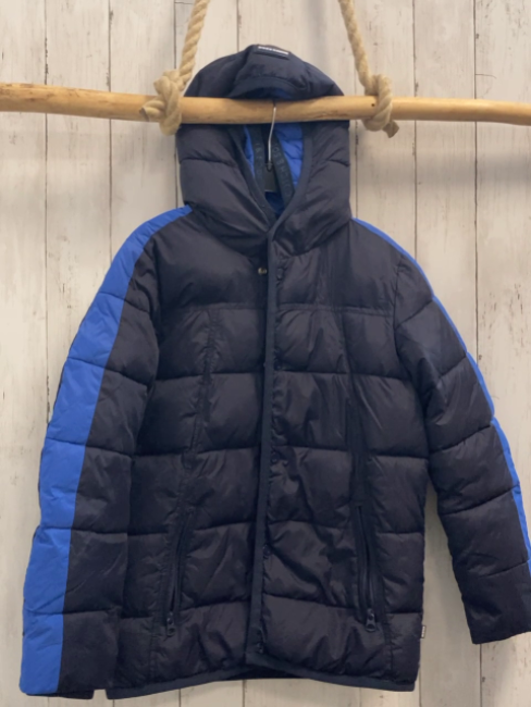 Scotch & Soda Winterjacke Gr. 152  blau hellblau