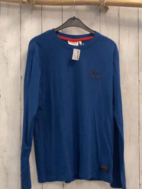 Vingino Langarmshirt Gr. 158  blau