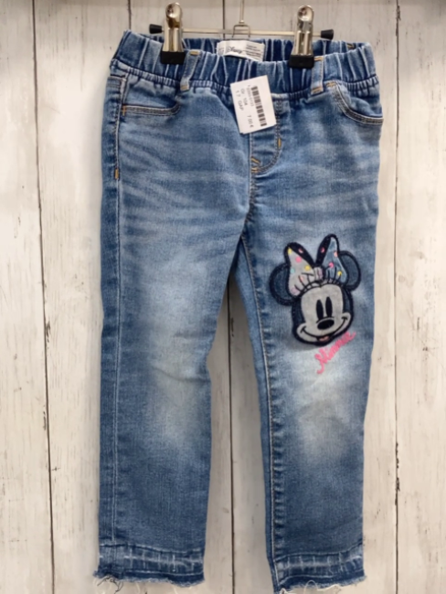 GAP  Jeggings  Gr. 104  blau Jeans Minnie Mouse 