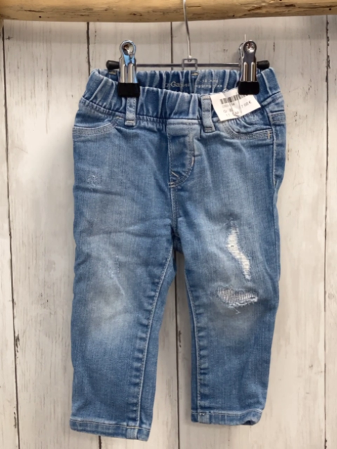 GAP  Jeggings  Gr. 80  blau Jeans Bund verstellbar 