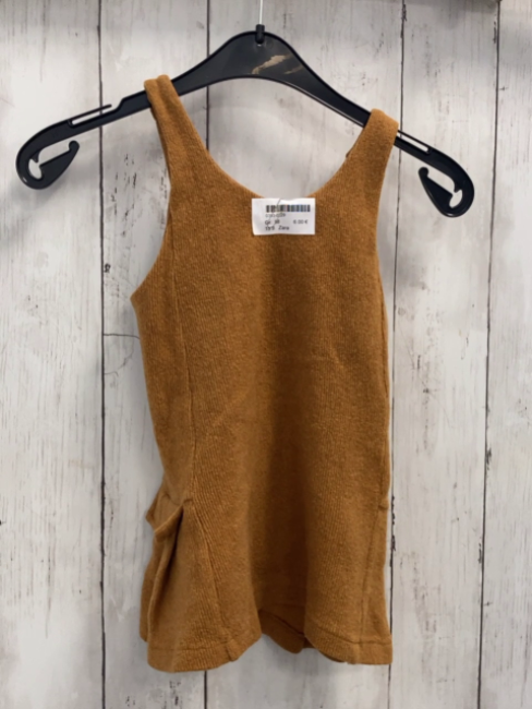 Zara  Kleid  Gr. 98  ocker Strick 