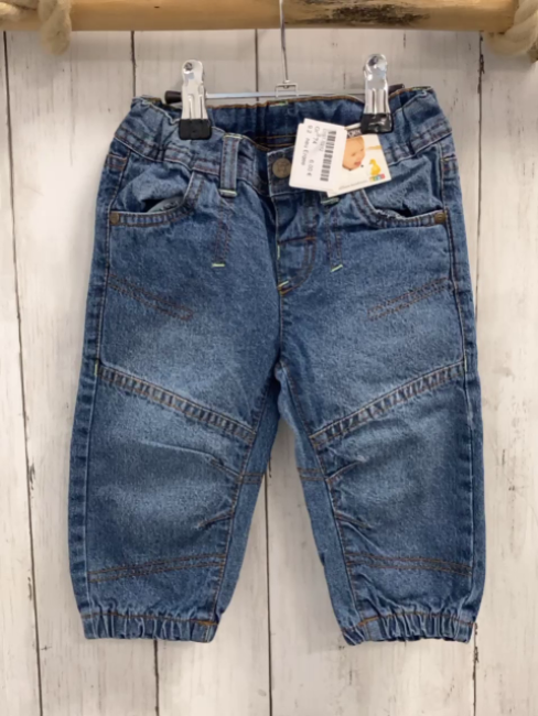 neu Ergee  Hose  Gr. 74  blau Jeans 