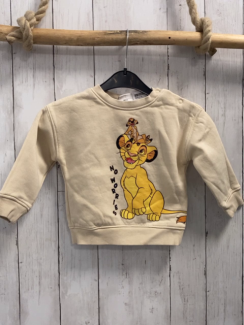 Disney  Pullover  Gr. 86  beige König der Löwen