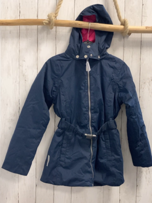 Ticket to Heaven Mantel Gr. 140  blau innen pink Gürtel