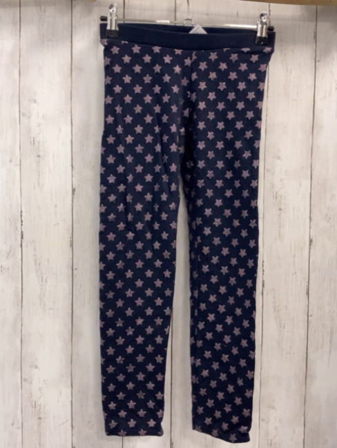 H&M  Leggings  Gr. 34  blau altrosa Glitzersterne 