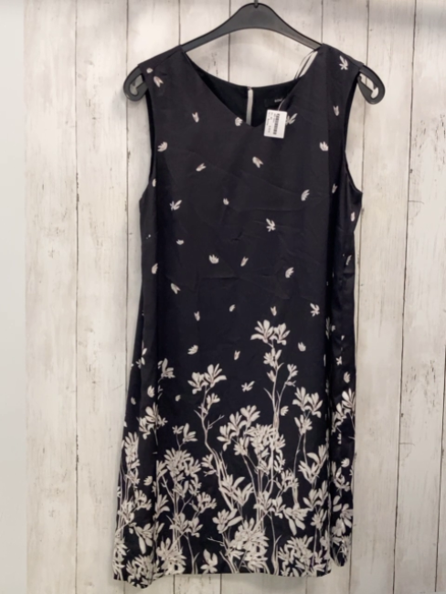Bonita  Kleid Gr. 40  schwarz weiße Blumen 