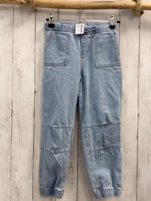   Jeggings  Gr. 128  blau Jeans Gummizugbund 