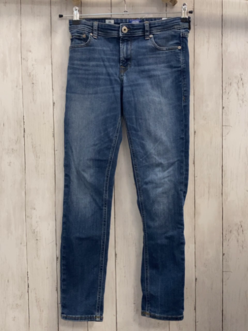 Jack & Jones  Hose  Gr. 152  blau Jeans Bund verstellbar 