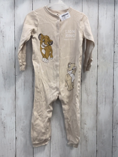  Schlafanzug Gr. 98  beige König der Löwen