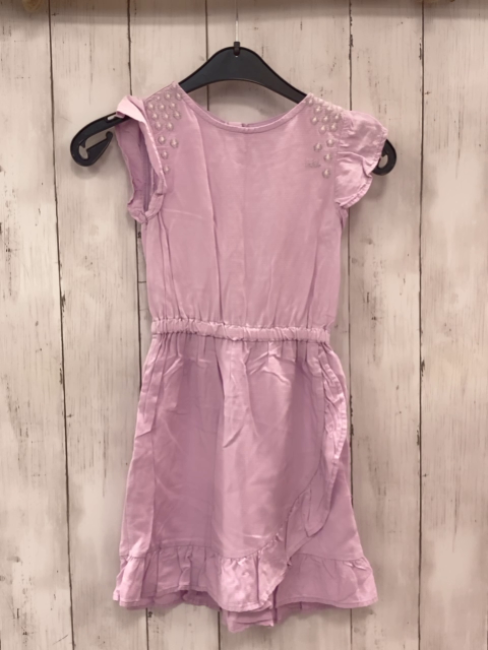 IkkS  Kleid  Gr. 116  heller fliederton Rüschen 