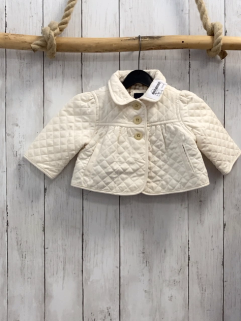 GAP  Jacke  Gr. 68  creme Rauten 