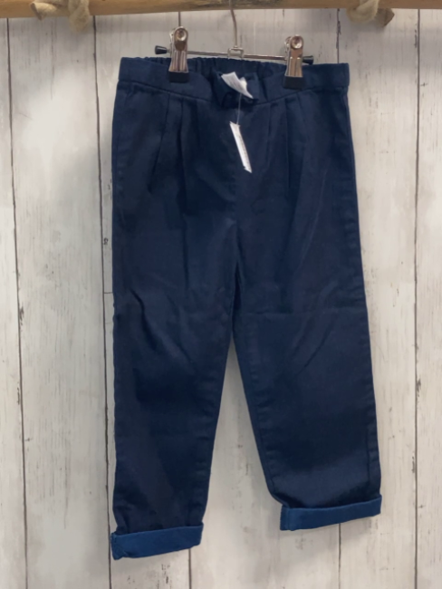 Jacadi  Hose  Gr. 98  blau Schleife 