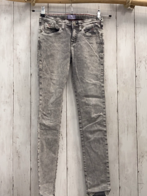Three Oaks  Hose  Gr. 152  grau Jeans Bund verstellbar 