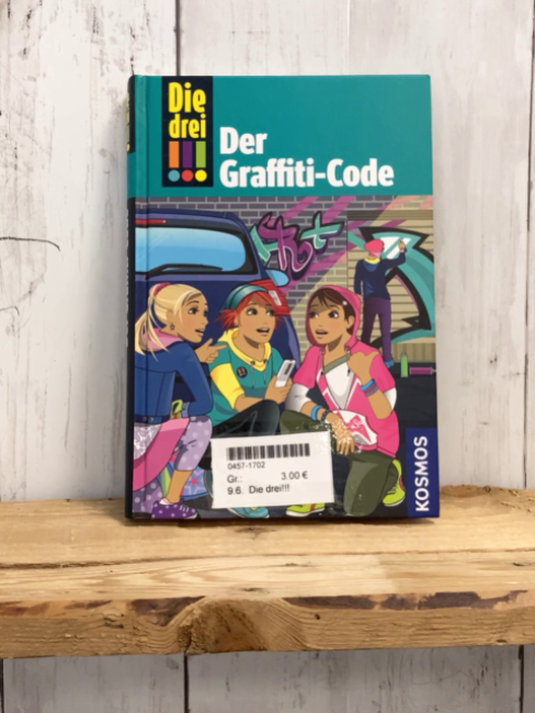Die drei!!! Buch Der Graffiti-Code 