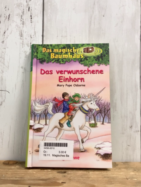 Magisches Baumhaus  Buch Das verwunschene Einhorn 