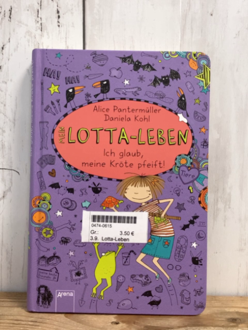 Lotta-Leben  Buch Ich glaub, meine Kröte pfeift