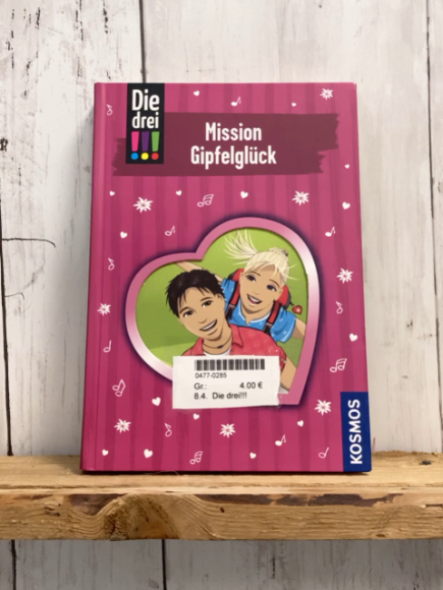 Die drei!!!  Buch Mission Gipfelglück