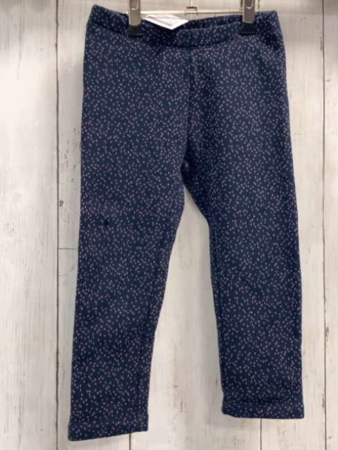 Name it  Thermoleggings  Gr. 98  blau pflaume graue Punkte 