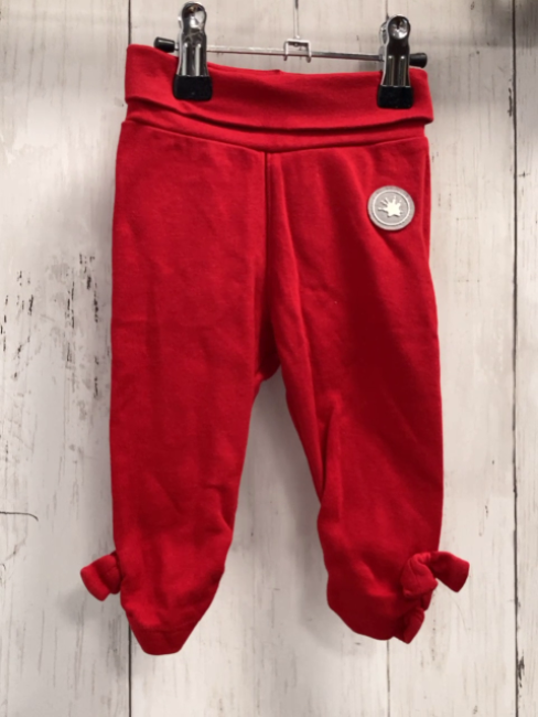 Sigikid  Jogginghose  Gr. 62  rot seitliche Schleifen 