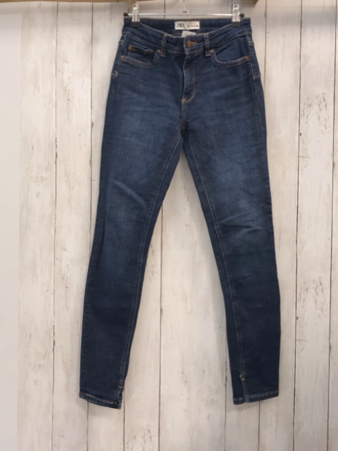 Zara  Hose  Gr. 34  blau Jeans 