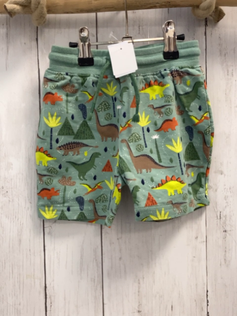 Alana  Shorts  Gr. 92  mint Dinos Bäume 