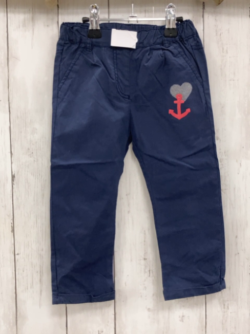 S´Ollver  Hose  Gr. 86  blau Herz Anker Bund verstellbar 