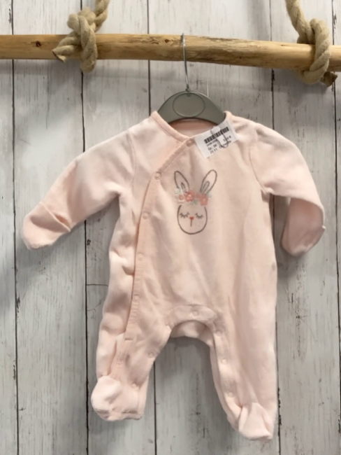 Orchestra  Strampler  Gr. 56  rosa Nicky Hase 